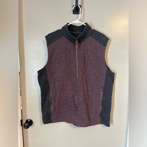 Overland wool blend vest size XL